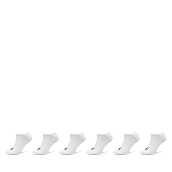 adidas Комплект 6 чифта къси чорапи унисекс adidas Trefoil Liner IJ5623 Бял