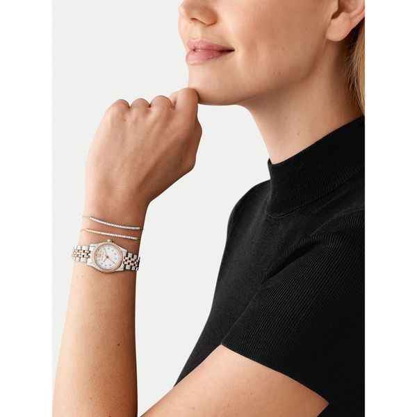 Michael Kors Комплект часовник и гривна Michael Kors Lexington MK4817SET Бял