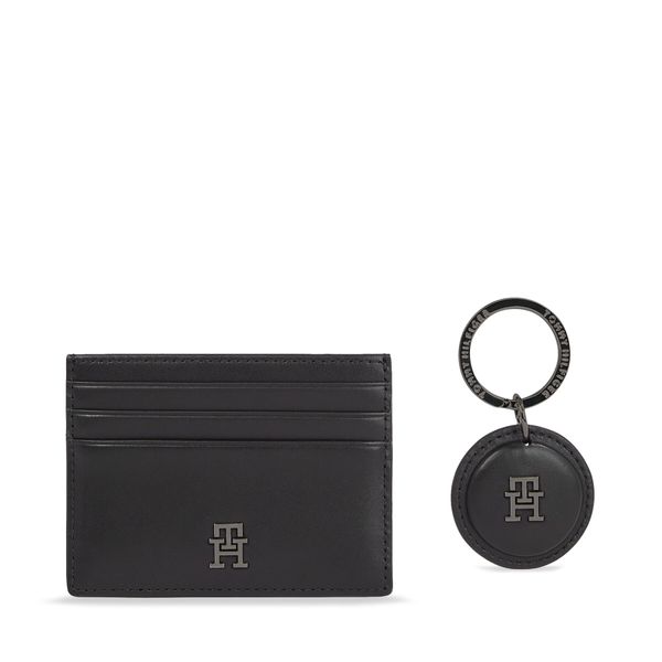 Tommy Hilfiger Комплект калъф за карти и ключодържател Tommy Hilfiger Gp Imd Cc Holder And Key Fob AM0AM11633 BDS