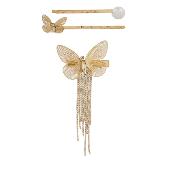 Aldo Комплект от 3 шноли за коса Aldo Elody 13935205 Златист