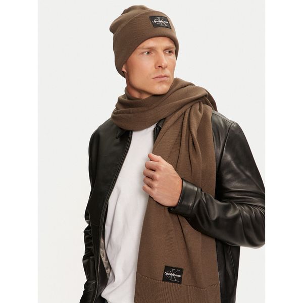 Calvin Klein Комплект шал и шапка Calvin Klein K50K512470 Бежов