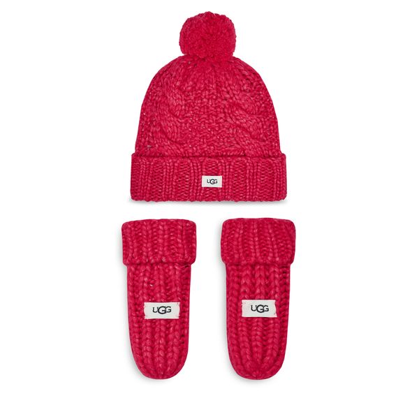 Ugg Комплект шапка и ръкавици Ugg K Infant Knit Set 22726 Crs