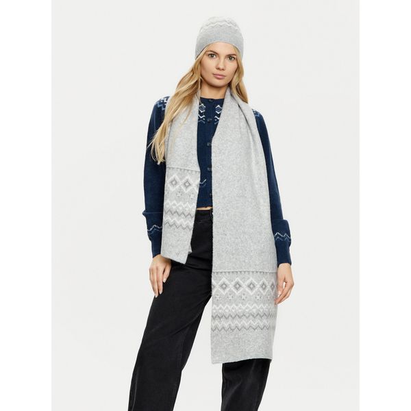 Guess Комплект шапка и шал тип комин Guess W5PZ18 Z3LQ0 Сив