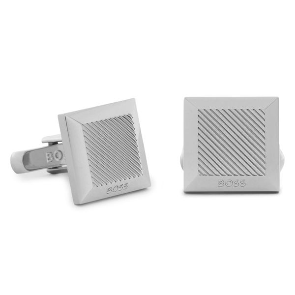 BOSS Копчета за ръкавели BOSS B-Pyramid 50532329 Сребрист