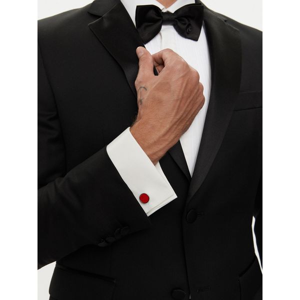 Hugo Копчета за ръкавели Hugo E-Color1 50494891 Сребрист