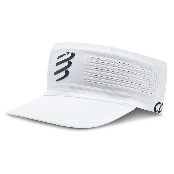 Compressport Козирка Compressport Spiderweb Headband On/Off CU00006B White 001