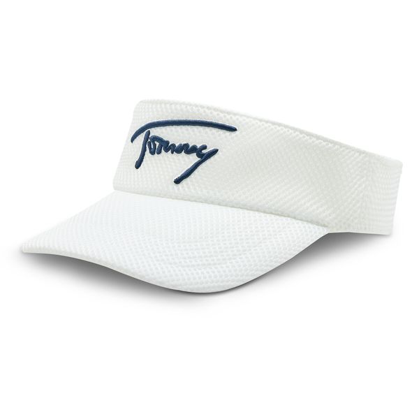 Tommy Jeans Козирка Tommy Jeans Spring Break Visor AW0AW14600 White YBL