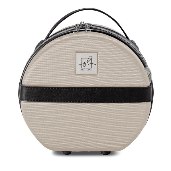 Semi Line Козметична чантичка Semi Line T5674-1 Златист