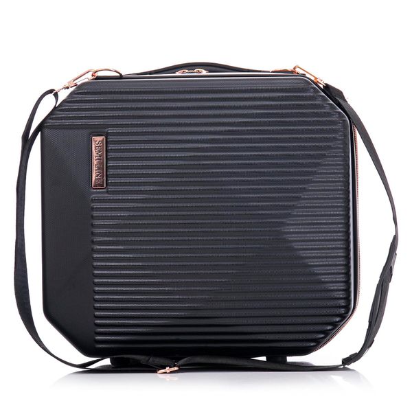 Semi Line Козметична чантичка Semi Line T5821-2 Черен