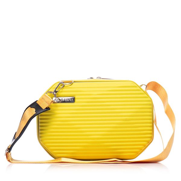 Semi Line Козметична чантичка Semi Line T5825-1 Жълт