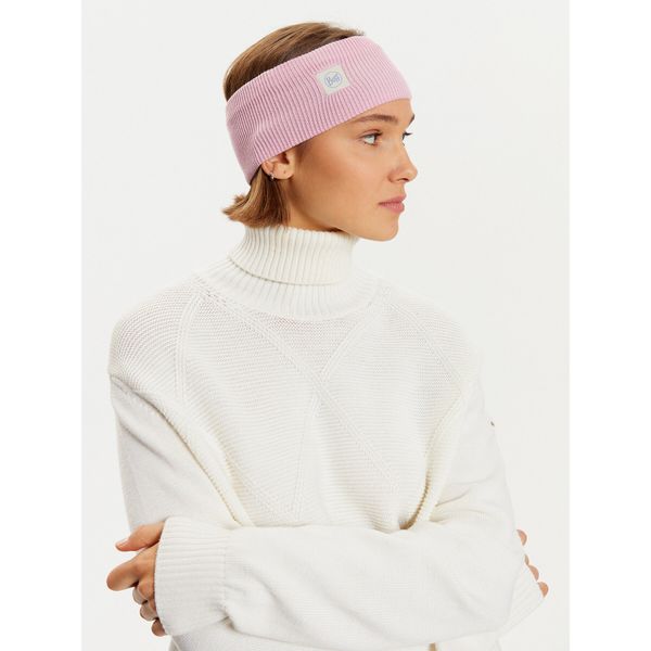 Buff Лента за глава Buff Crossknit Headband Solid 126484.519.10 Розов