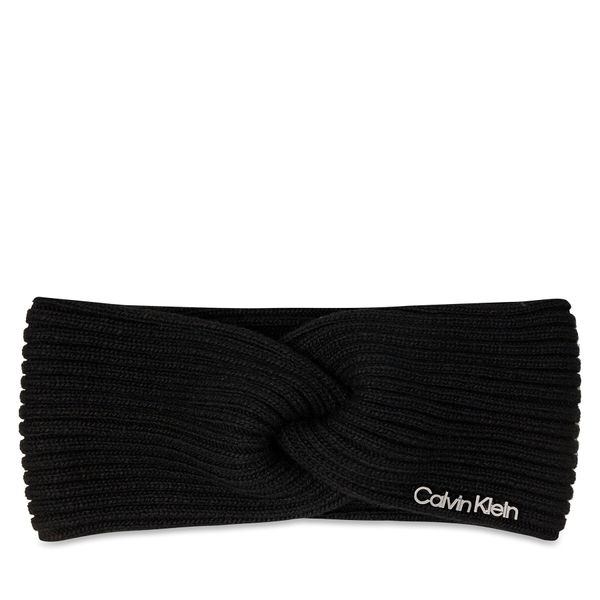 Calvin Klein Лента за глава Calvin Klein Ck Must Logo Twisted Headband K60K611400 Ck Black BEH