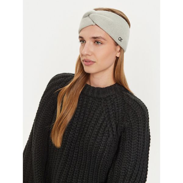 Calvin Klein Лента за глава Calvin Klein K60K612591 Сив
