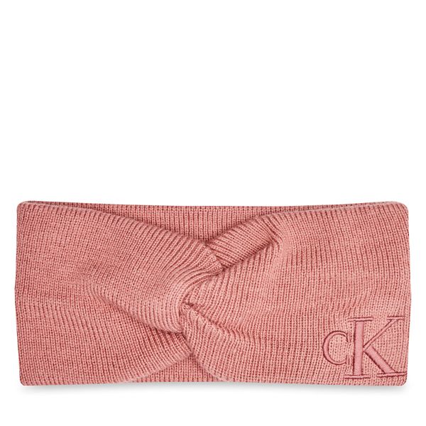 Calvin Klein Лента за глава Calvin Klein Monogram Embro K60K612658 Розов