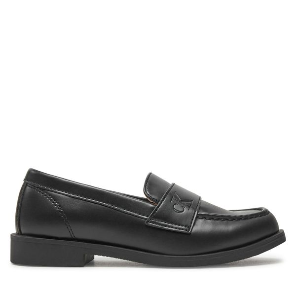 Calvin Klein Jeans Лоуфъри Calvin Klein Jeans Low Cut Shoe V3X4-81090-0214 M Черен