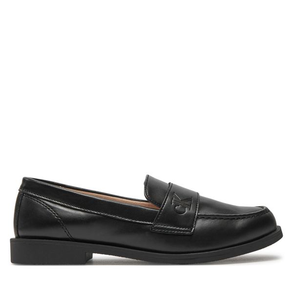 Calvin Klein Jeans Лоуфъри Calvin Klein Jeans Low Cut Shoe V3X4-81090-0214 S Черен