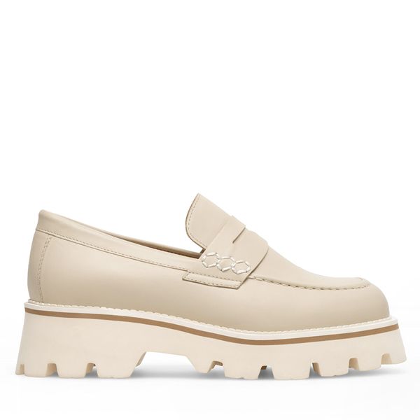 Badura лоуфъри с дебела подметка Badura GISELLE-24SS202 Бежов