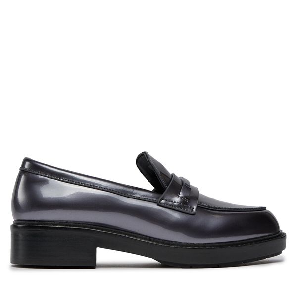 Calvin Klein лоуфъри с дебела подметка Calvin Klein Rubber Sole Loafer W/Hw - Pearl HW0HW02002 Черен