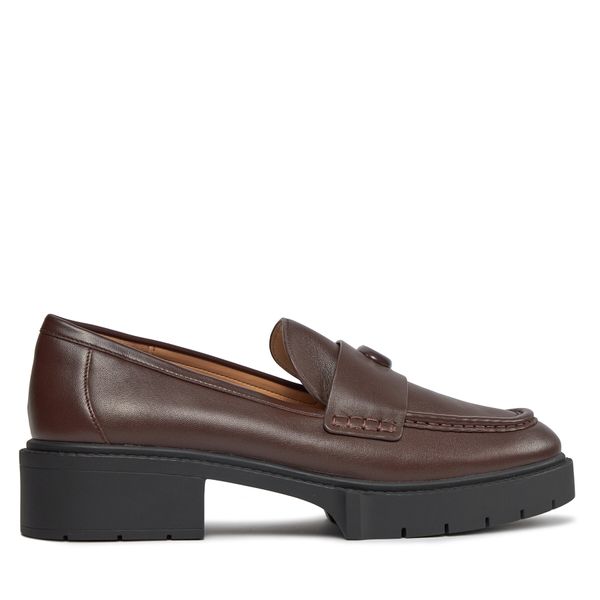 Coach лоуфъри с дебела подметка Coach Leah CB990 Кафяв