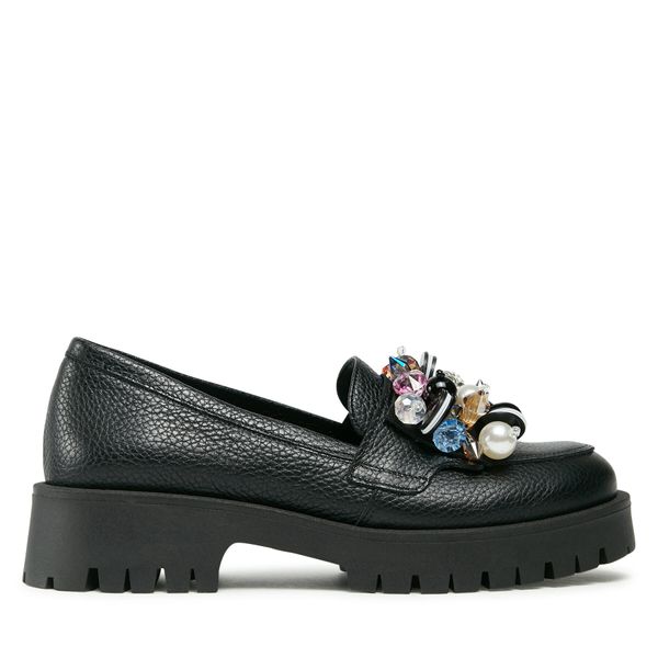 R.Polański лоуфъри с дебела подметка R.Polański 1696 Черен