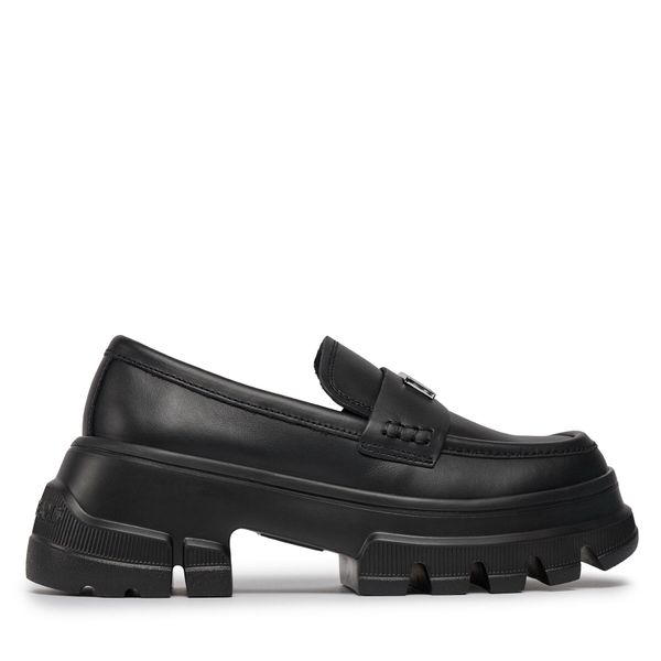 Tommy Jeans лоуфъри с дебела подметка Tommy Jeans Tjw Chunky Loafer EN0EN02504 Черен