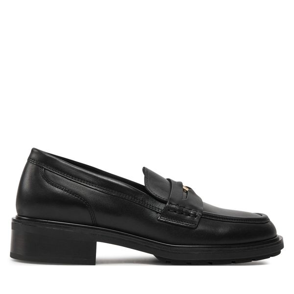 Tommy Hilfiger Лоуфъри Tommy Hilfiger Th Penny Loafer FW0FW08029 Черен