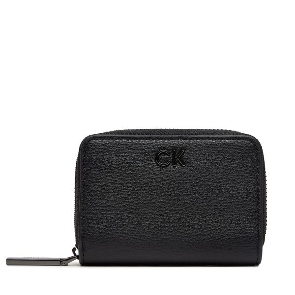 Calvin Klein Малък дамски портфейл Calvin Klein Ck Daily Small Zip Around K60K612177 Черен
