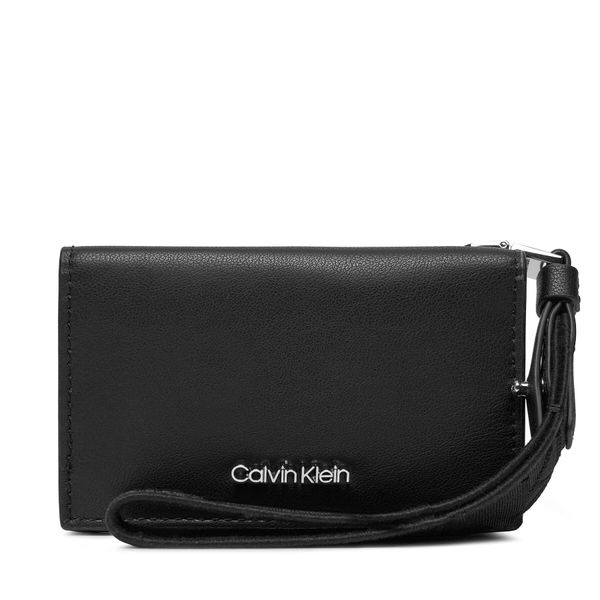 Calvin Klein Малък дамски портфейл Calvin Klein Gracie K60K611689 Ck Black BEH