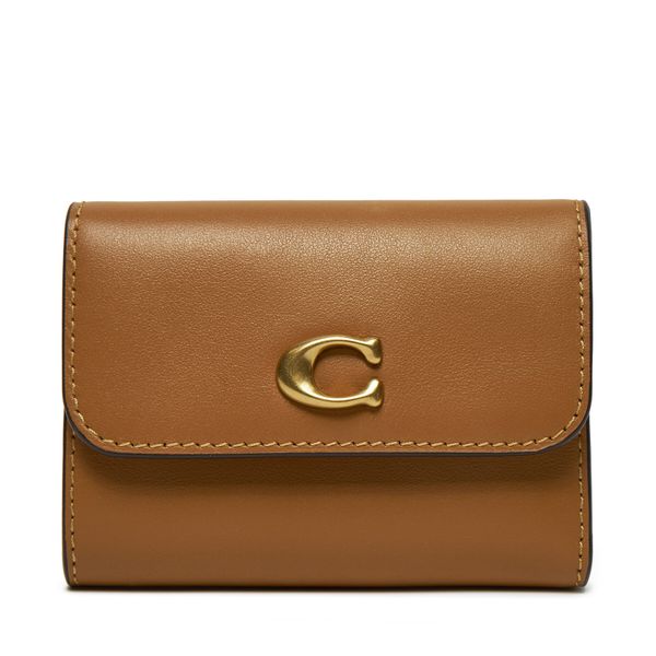 Coach Малък дамски портфейл Coach CZ111 Кафяв