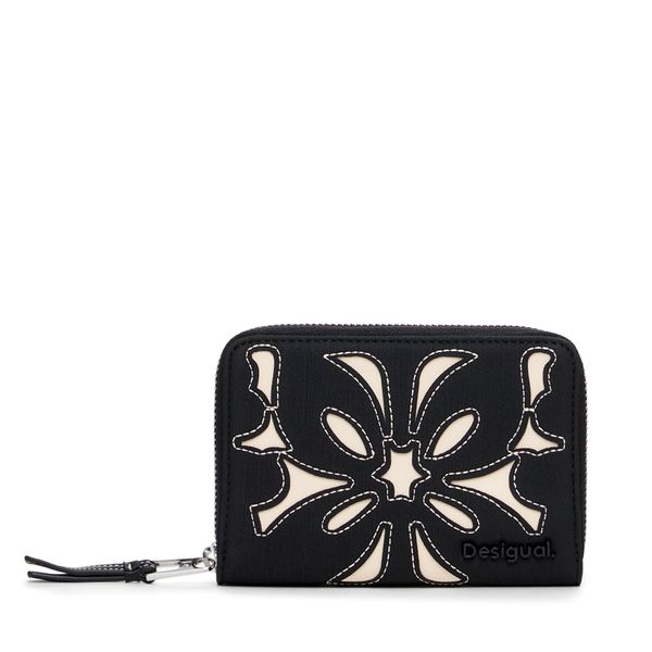 Desigual Малък дамски портфейл Desigual Sybilla Marisa 24WAYP08 Черен