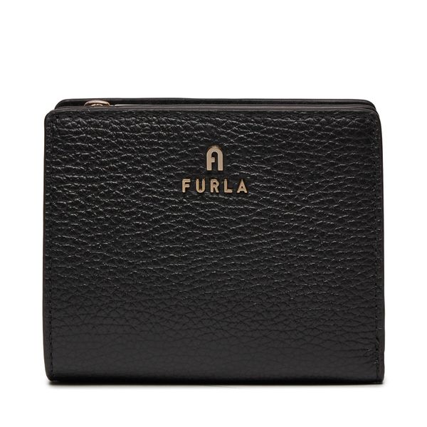 Furla Малък дамски портфейл Furla Camelia S Compact Wallet WP00307-HSF000-O6000-1007 Nero