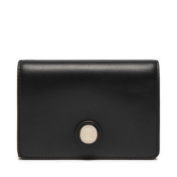 Furla Малък дамски портфейл Furla Sfera M Compact Wallet WP00442 AX0733 O6000 Черен