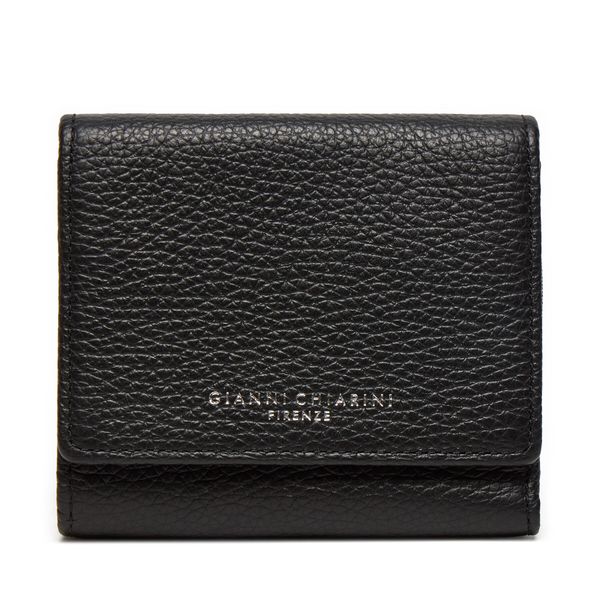 Gianni Chiarini Малък дамски портфейл Gianni Chiarini Wallets Grain PF 5080 GRN Черен