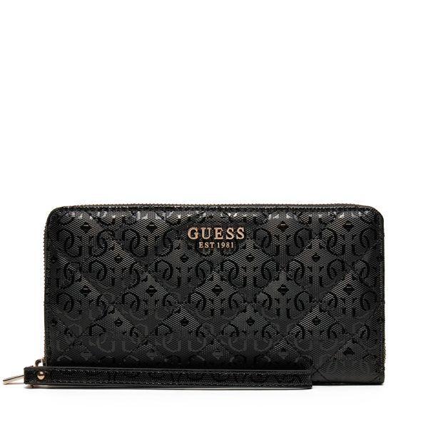 Guess Малък дамски портфейл Guess SWGG85 00163 Черен