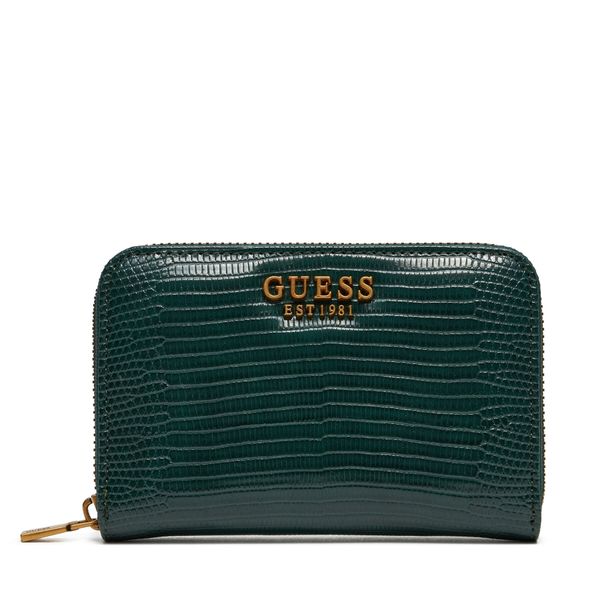 Guess Малък дамски портфейл Guess SWKB95 06140 Зелен