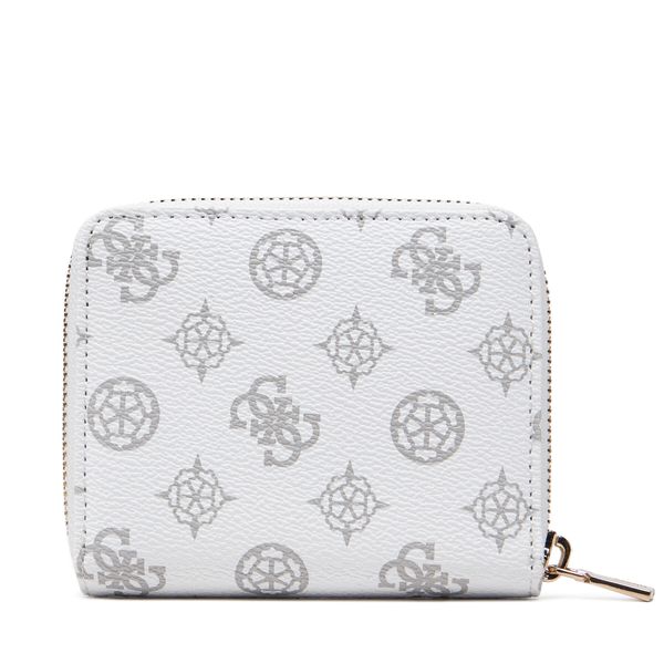 Guess Малък дамски портфейл Guess SWPG85 00137 Бял