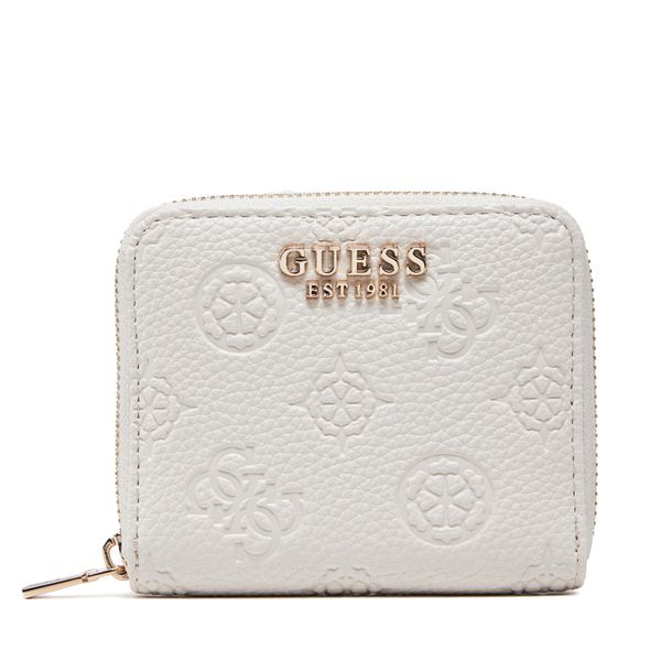 Guess Малък дамски портфейл Guess SWPG93 49137 Бял