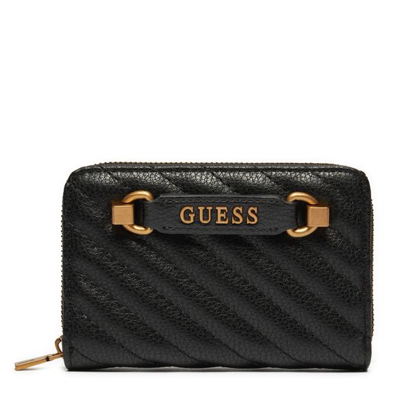 Guess Малък дамски портфейл Guess SWQB94 95140 Черен