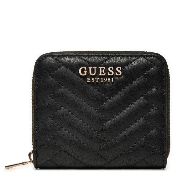Guess Малък дамски портфейл Guess SWQG95 08137 Черен