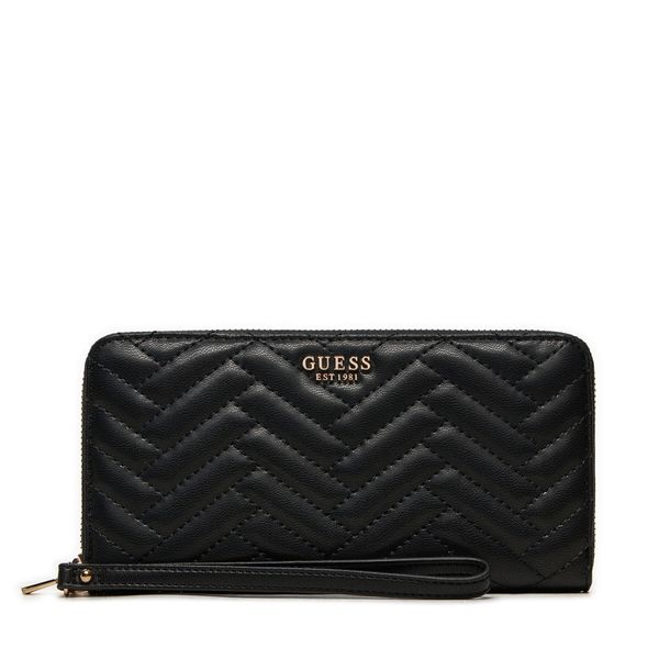 Guess Малък дамски портфейл Guess SWQG95 08146 Черен