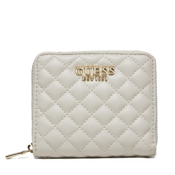 Guess Малък дамски портфейл Guess SWQG95 41137 Бял