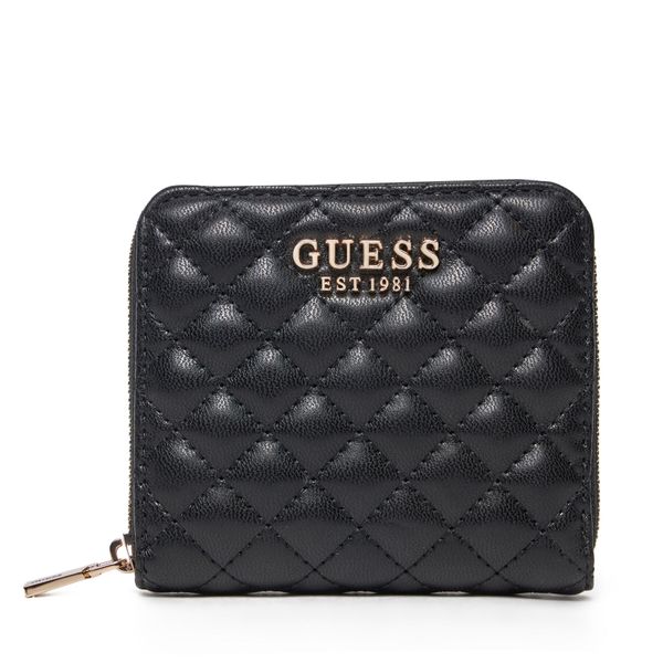 Guess Малък дамски портфейл Guess SWQG95 41137 Черен