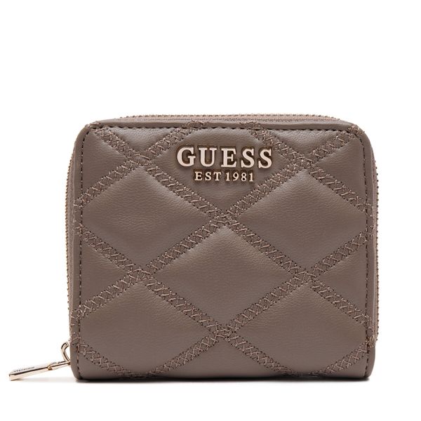Guess Малък дамски портфейл Guess SWQG96 32137 Кафяв