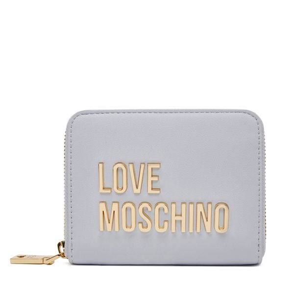 LOVE MOSCHINO Малък дамски портфейл LOVE MOSCHINO JC5613PP1MKD0712 Светлосиньо