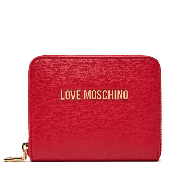 LOVE MOSCHINO Малък дамски портфейл LOVE MOSCHINO JC5702PP1MLD0500 Червен