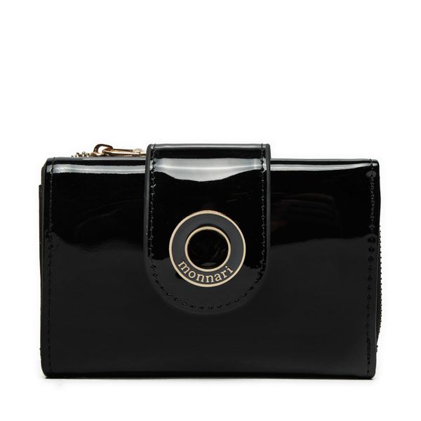 Monnari Малък дамски портфейл Monnari PUR0270 Черен