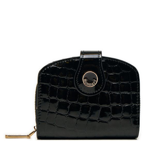 Monnari Малък дамски портфейл Monnari PURIMP0-24Z-PUR0160-KM20D000-R00 Черен