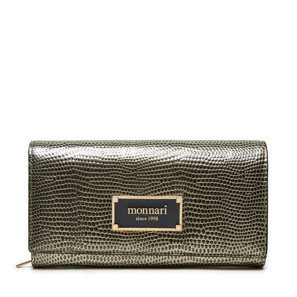 Monnari Малък дамски портфейл Monnari PURIMP0-24Z-PUR0250-K023D000-R00 Златист