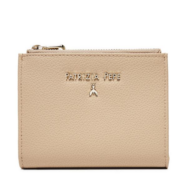 Patrizia Pepe Малък дамски портфейл Patrizia Pepe CQ8732/L001-B524 Бежов