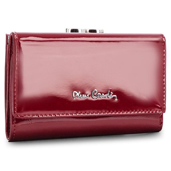 Pierre Cardin Малък дамски портфейл Pierre Cardin 05 Line 117 Червен